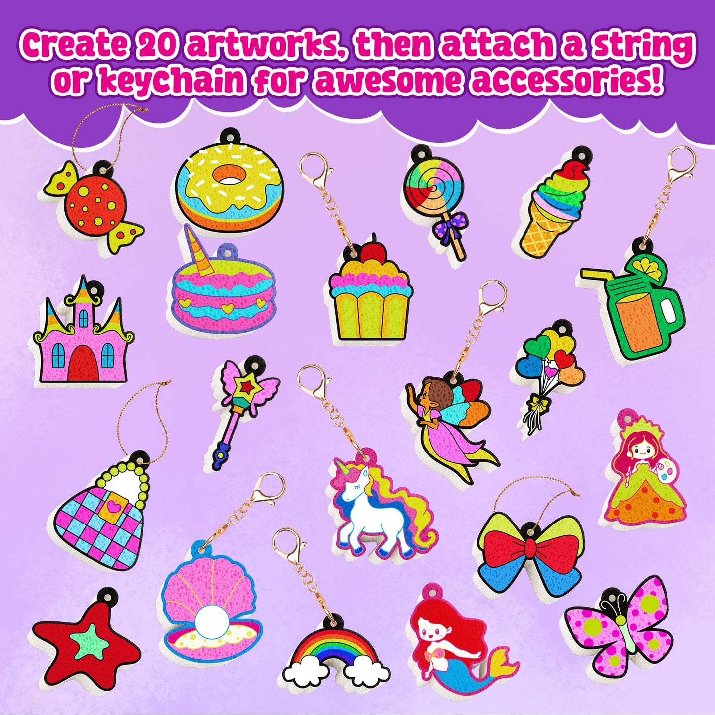 3D Foam Art Kit for Creative Sensory Play