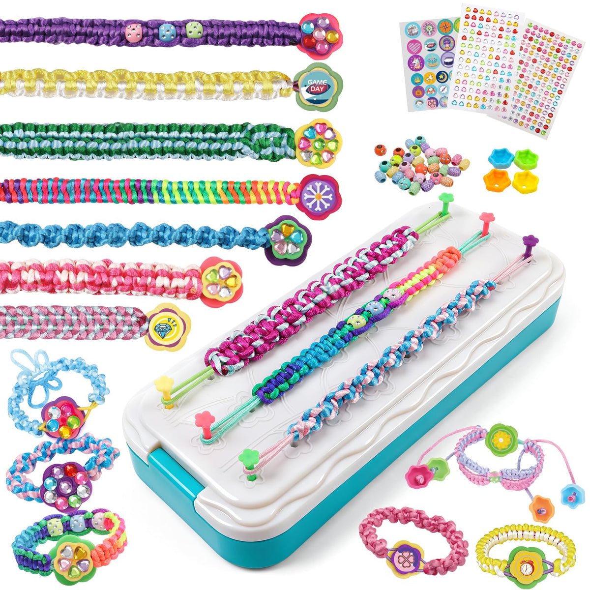 Friendship Bracelet Making Kit for Creative Play