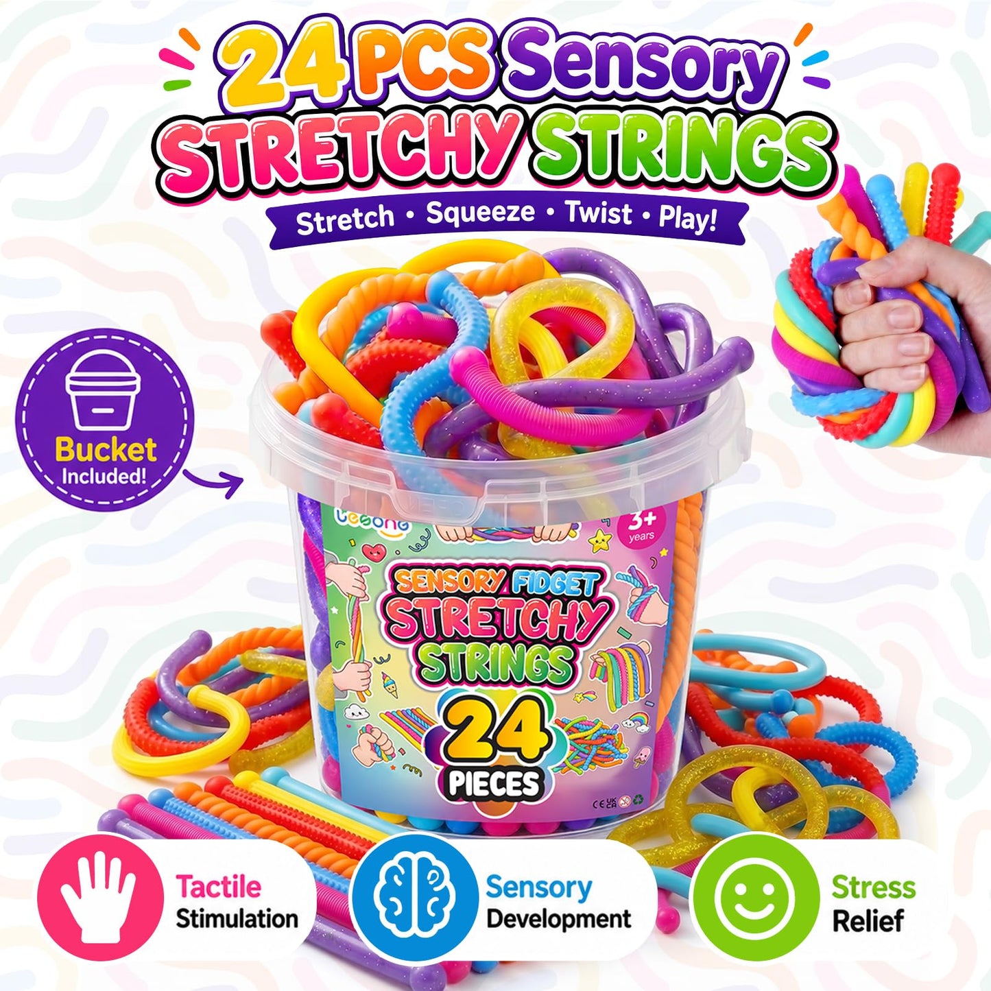 Sensory Strings Set for Tactile Learning & Play