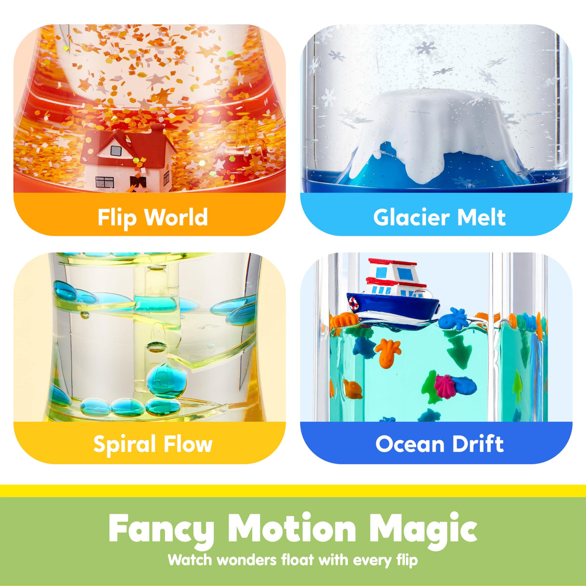 Sensory Fidget Tubes for Calming & Focus Play