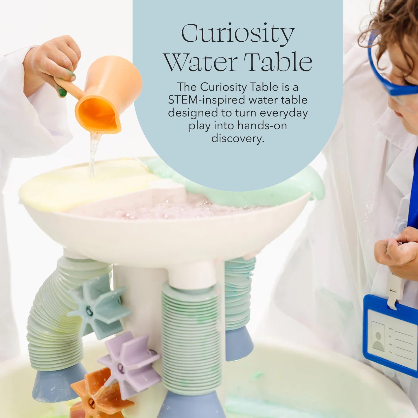 Kids Water & Sensory Table for Indoor Outdoor Play