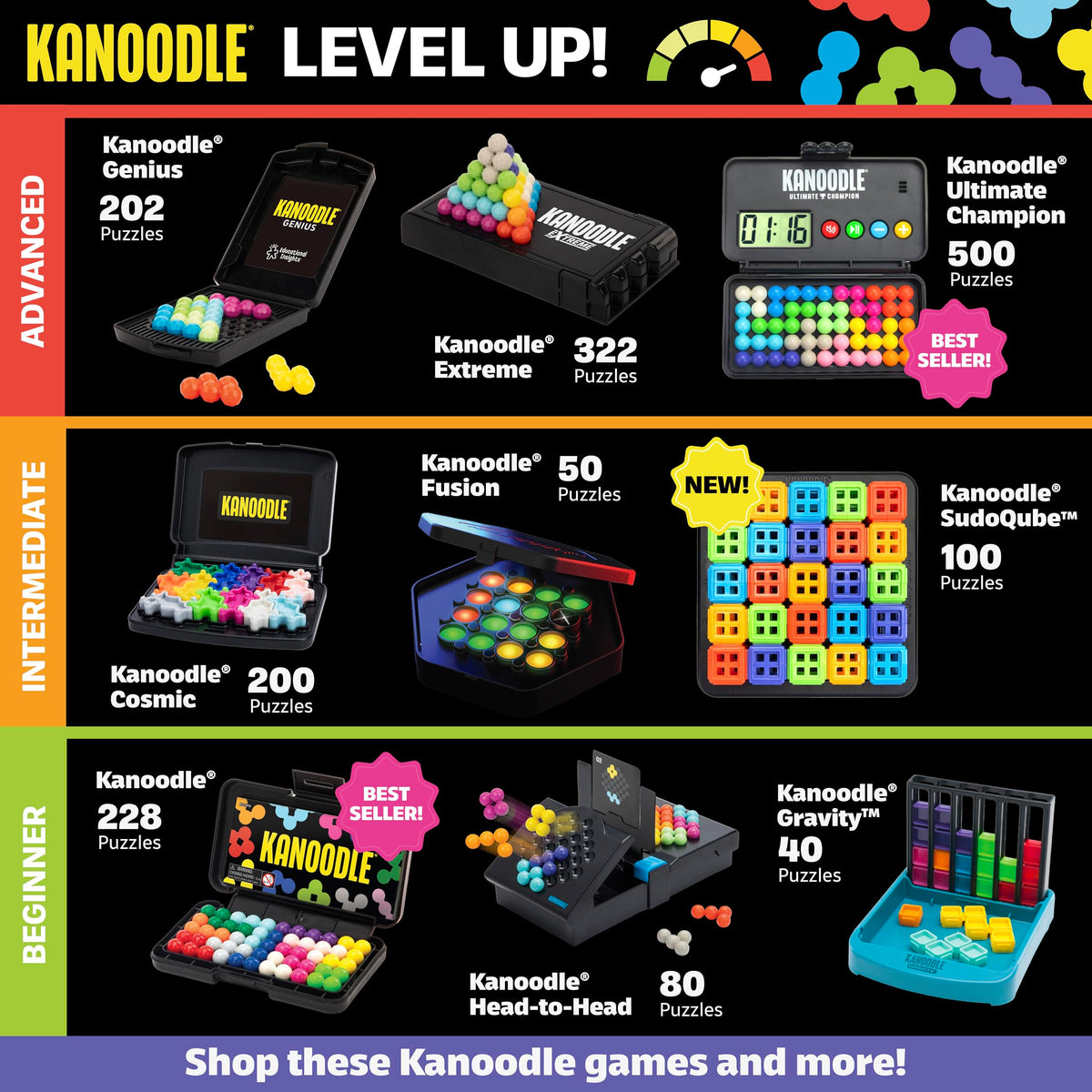 3D Brain Teaser Puzzle With Logic Challenges