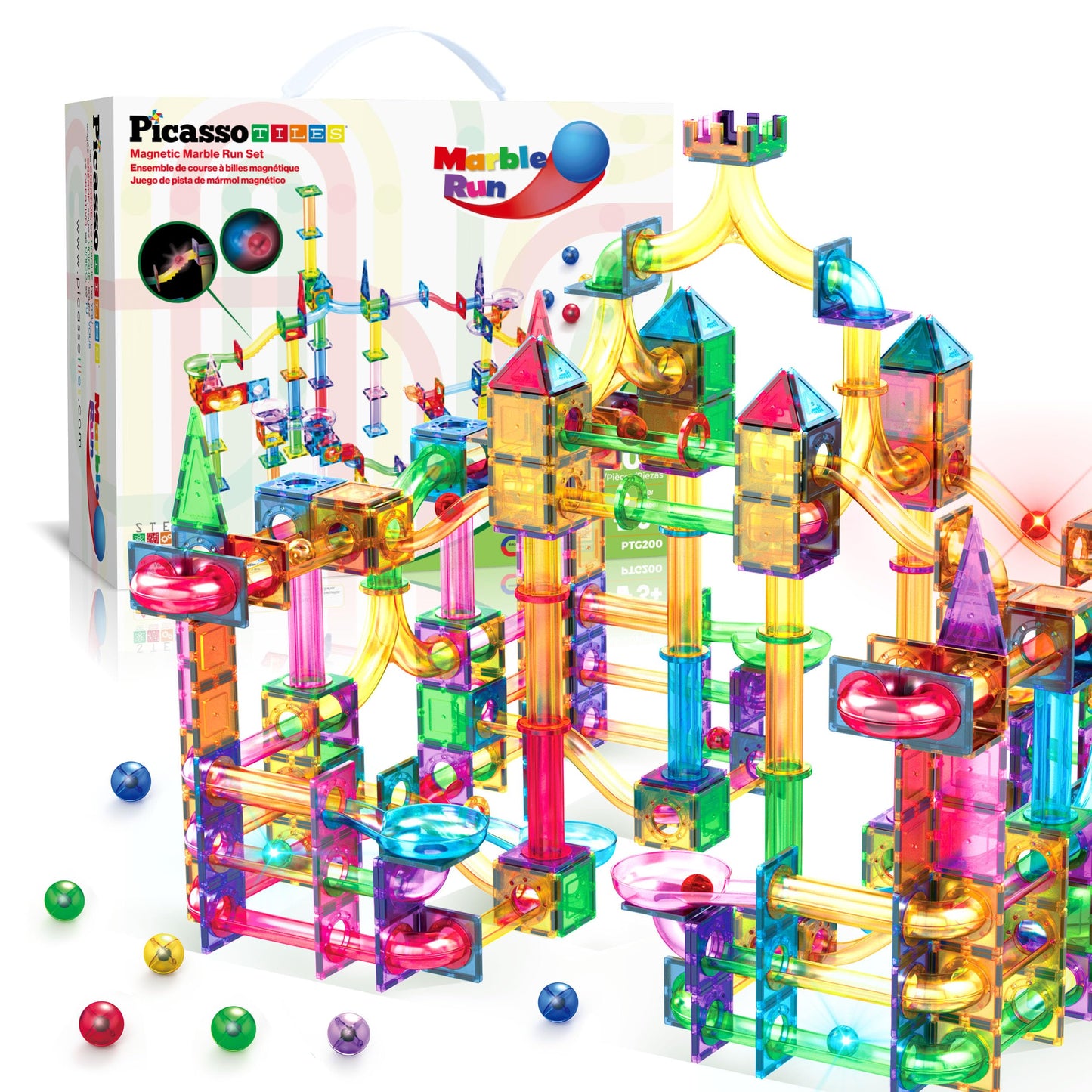 Magnetic Building Tiles for Creative STEM Play