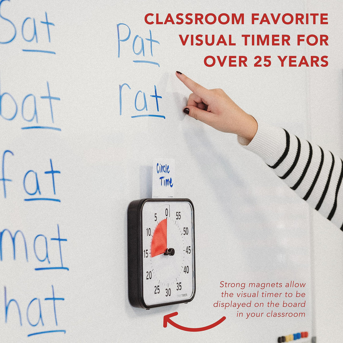 Visual Countdown Timer With Dry Erase Activity Card